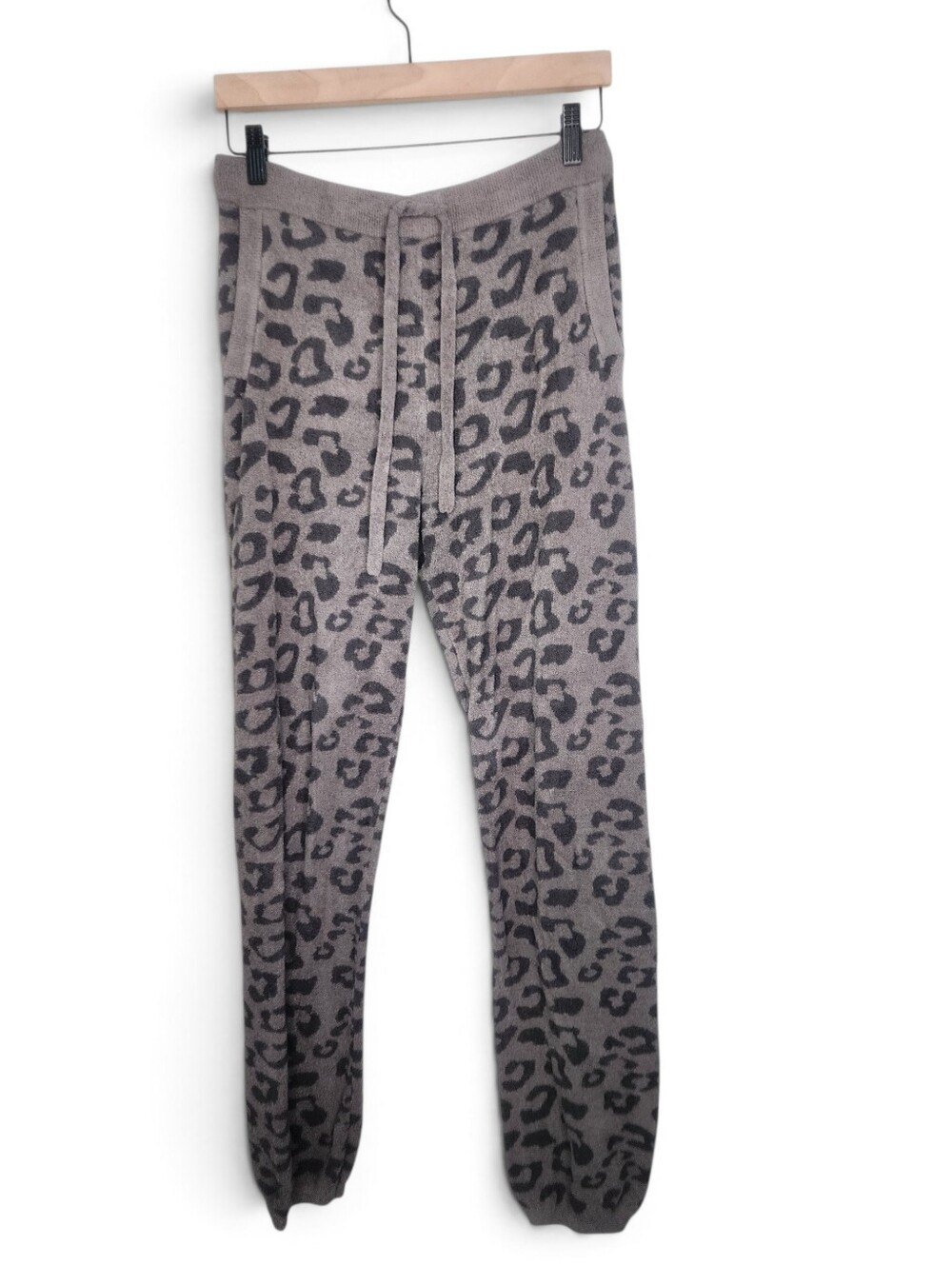 Barefoot Dreams CozyChic Ultra Lite Barefoot in the Wild Gray Track Pant Size S
